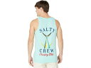() \eB N[ Y e[h ^N Salty Crew men Salty Crew Tailed Tank Seafoam