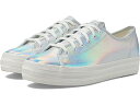 (取寄) ケッズ レディース トリプル キック レザー Keds women Triple Kick Leather Multi Pearlized Leath...