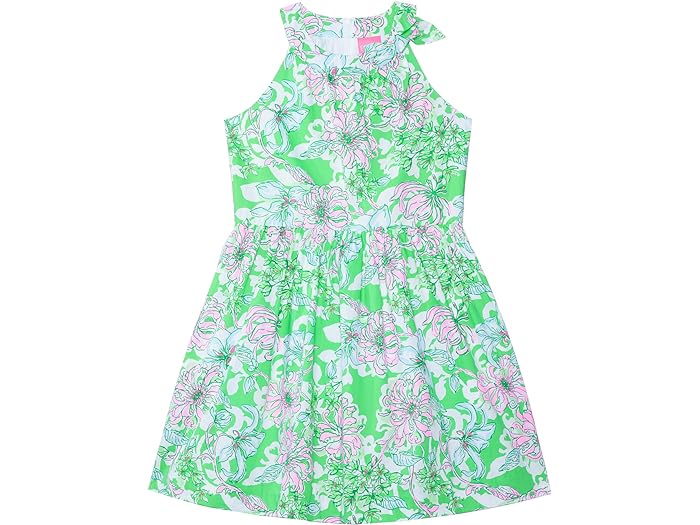 (取寄) リリー ピュリッツァー キッズ ガールズ ジョセフィーヌ ドレス (トドラー/リトル キッズ/ビッグ キッズ) Lilly Pulitzer Kids girls Lilly Pulitzer Kids Josephine Dress (Toddler/Little Kids/Big Kids) Spearmint Blossom Viewsのサムネイル