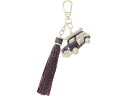 () u[~ fB[X { Rp `[ ^bZ L[ `F[Y Brahmin women Brahmin Melbourne Copa Charm Tassel Key Chains Fig Jam