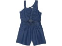 (取寄) ハビチュアル ガール ガールズ アシンメトリカル ロンパー (ビッグ キッズ) HABITUAL girl girls HABITUAL girl Asymmetrical Romper (Big Kids) Indigo