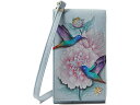 () AkVJ fB[X X}[gtH NX{fB - 1154 Anuschka women Anuschka Smartphone Crossbody - 1154 Rainbow Birds