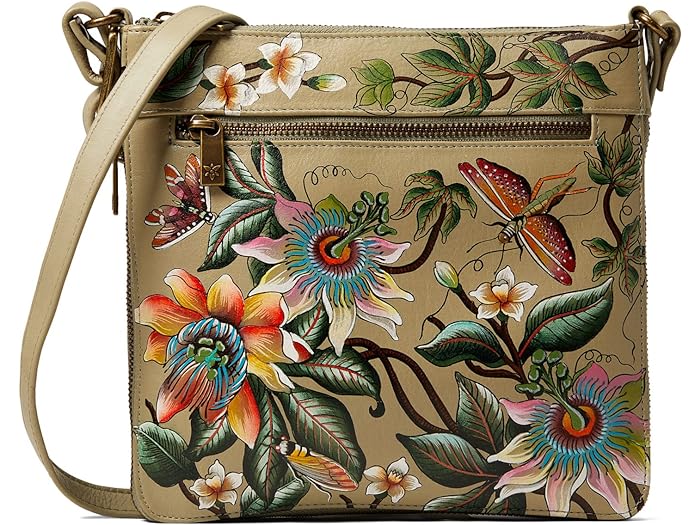 () AkVJ fB[X GNXp_u gx NX{fB 550 Anuschka women Anuschka Expandable Travel Crossbody 550 Floral Passion