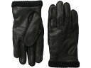 (取寄) ヘストラ メンズ ディアスキン プリマロフト リブ Hestra men Hestra Deerskin Primaloft Rib Black