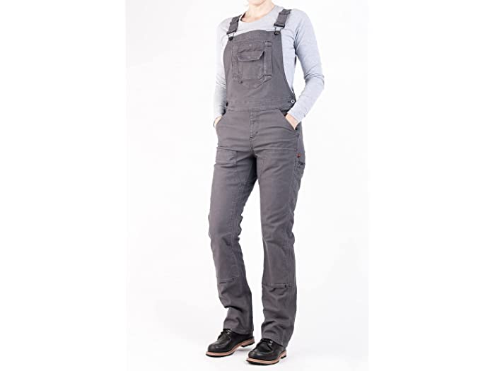 (取寄) ダブテイル ワークウェア レディース フレッシュリー オーバーオール Dovetail Workwear women Freshley Overalls Dark Grey Canvas