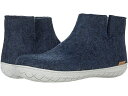 (取寄) グレーラップ ウール ブーツ ラバー アウトソール Glerups Wool Boot Rubber Outsole Denim/Grey Rubber