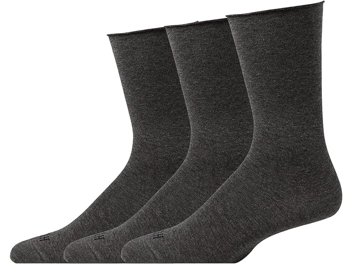 () ҥ塼 ǥ  å 3-ѥå HUE women Jean Socks 3-Pack Graphite Hea...