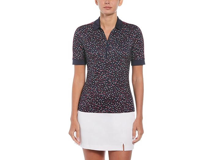 ()  ǥ ֥ ץƥå ݥ Callaway women Callaway Chevron Prin...