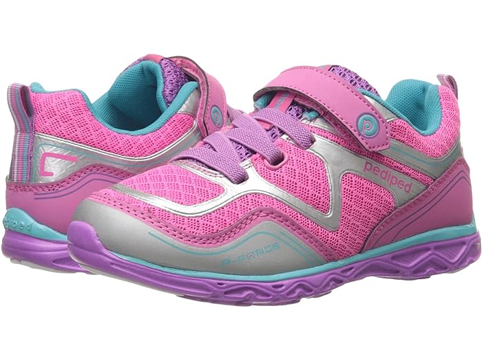 () ڥǥڥ 륺 ե եå (ȥɥ顼/ȥ å) pediped girls pediped Force Flex (Toddler/Little Kid) Pink/Silver