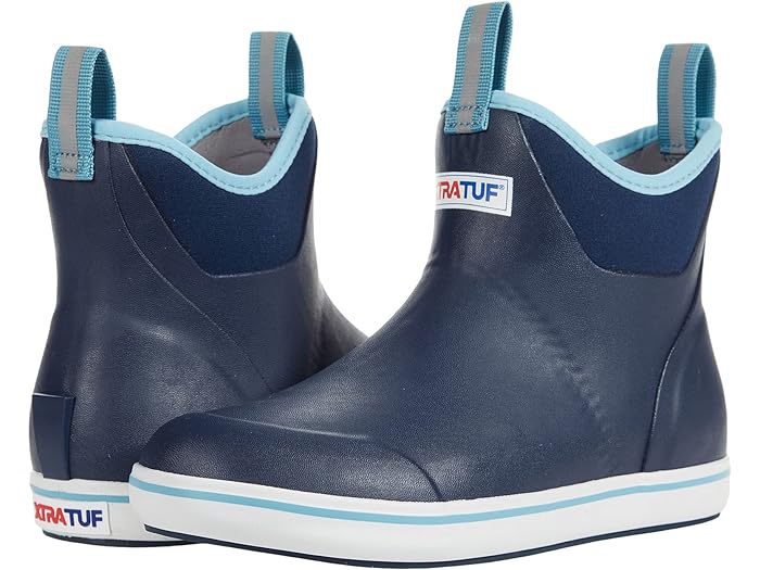 () GNXg^t fB[X AN fbN u[g XTRATUF women XTRATUF Ankle Deck Boot Navy