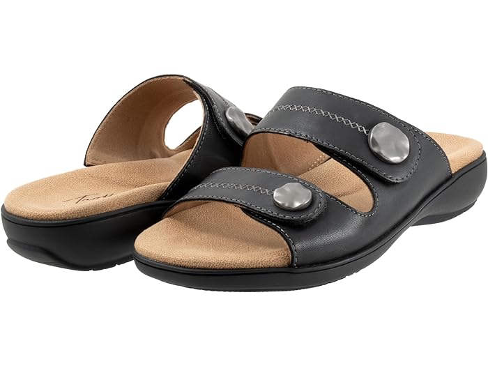 () ȥå ǥ 롼 ƥå Trotters women Ruthie Stitch Black