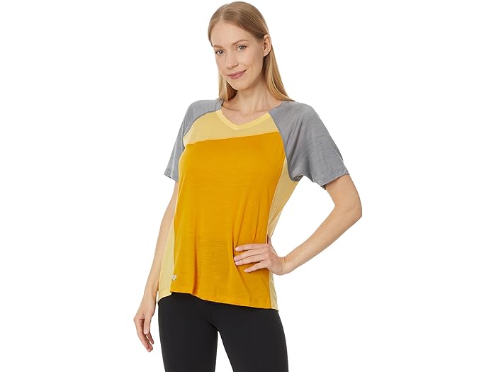 () ޡȥ ǥ ȥ饤 ޥƥ Х 硼 ꡼ ƥ Smartwool women Smartwool Ultralite Mountain Bike Short Sleeve Tee Honey Gold