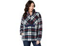 () B[h@CY fB[X VFp ^[^ |bvI[o[ Vineyard Vines women Vineyard Vines Sherpa Tartan Popover Peaks Plaid/Pina Colada