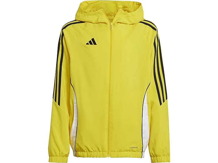 (取寄) アディダス キッズ キッズ 1 ウィンドブレーカー (リトル キッズ/ビッグ キッズ) adidas Kids kids adidas Kids Tiro24 Windbreaker (Little Kids/Big Kids) Team Yellow/White/Black