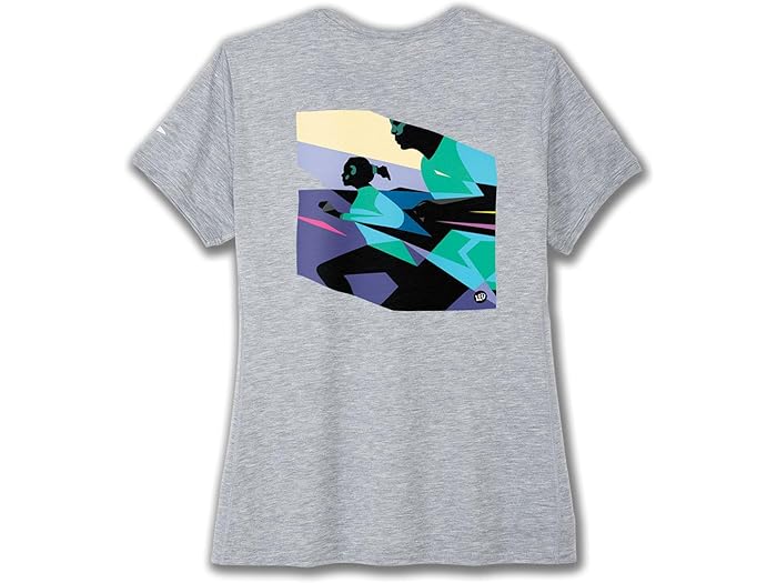 (取寄) ブルックス レディース ディスタンス ショート スリーブ 3.0 Brooks women Brooks Distance Short Sleeve 3.0 Brooks X Damon 24のサムネイル