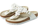 ギゼ (取寄) ビルケンシュトック レディース ギゼ フラワー Birkenstock women Birkenstock Gizeh Flowers White