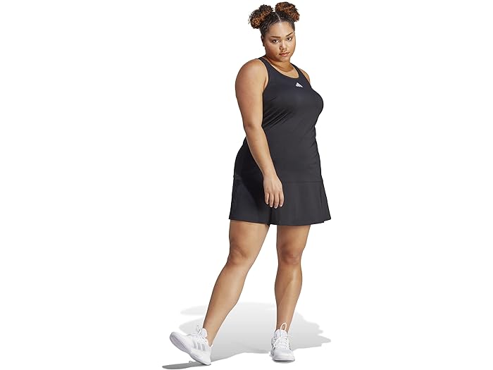 (取寄) アディダス レディース プラス サイズ テニス Y-ドレス adidas women adidas Plus Size Tennis Y-Dress Black