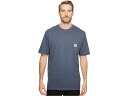 () J[n[g Y [Y tBbg wr[EFCg V[g X[u |Pbg T-Vc Carhartt men Carhartt Loose Fit Heavyweight Short Sleeve Pocket T-Shirt Bluestone