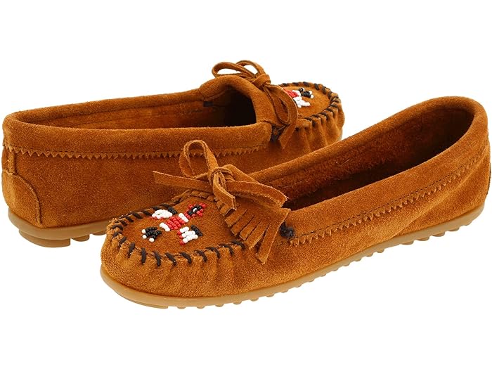 () ~lgJ fB[X T_[o[h  Minnetonka women Minnetonka Thunderbird II Brown Suede