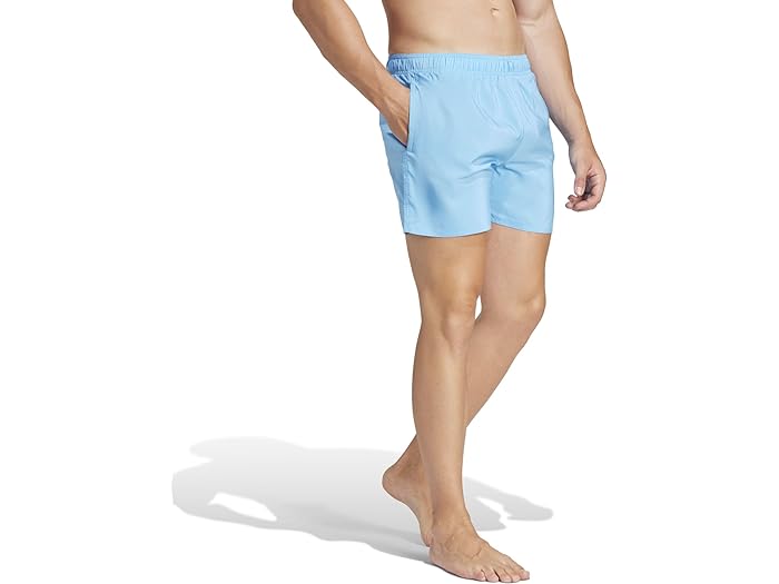 (取寄) アディダス メンズ ソリッド CLX クラシック-レングス スイム ショーツ adidas men Solid CLX Classic-Length Swim Shorts Blue Burst/Black