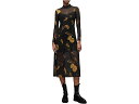 () I[ZCc fB[X ni AT hX AllSaints women AllSaints Hanna Aretha Dress Black/Gold