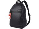 () wfO fB[X H[O obNpbN Hedgren women Hedgren Vogue Backpack Creased Black with Coral