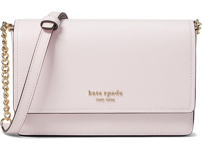 () PCgXy[h fB[X K TtB[m U[ tbv `FC EHbg Kate Spade New York women Kate Spade New York Morgan Saffiano Leather Flap Chain Wallet Shimmer Pink