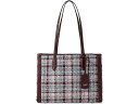 (取寄) ケイトスペード レディース マーケット ツイード ファブリック ミディアム トート Kate Spade New York women Kate Spade New York Market Tweed Fabric Medium Tote Dark Merlot Multi