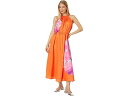 () ebhx[J[ fB[X C~A z^[lbN XCO }LV hX EBY Zt xg Ted Baker women Ted Baker Immia Halterneck Swing Maxi Dress with Self Belt Bright Orange