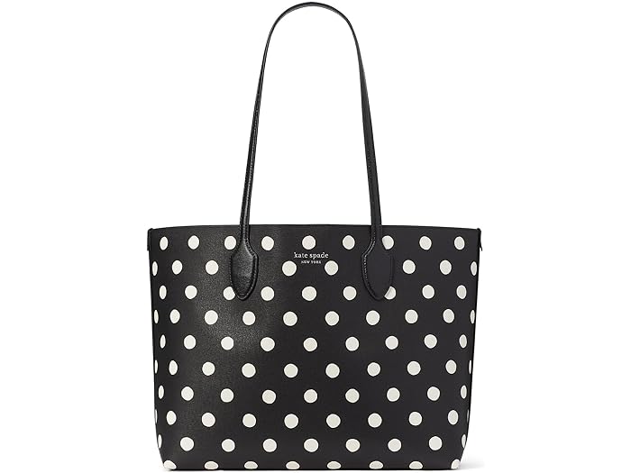 () PCgXy[h fB[X u[J[ TVC hbg vebh PVC [W g[g Kate Spade New York women Kate Spade New York Bleecker Sunshine Dot Printed PVC Large Tote Black Multi