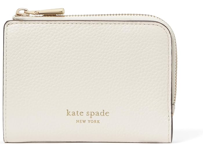 (取寄) ケイトスペード レディース アヴァ カラーブロック ペブルド レザー ジップ バイフォールド ウォレット Kate Spade New York women Kate Spade New York Ava Colorblocked Pebbled Leather Zip Bifold Wallet Parchment Multi