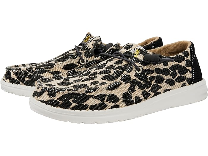 (取寄) ヘイ デュード レディース ウェンディ レオパード Hey Dude women Hey Dude Wendy Leopard Black/Grey