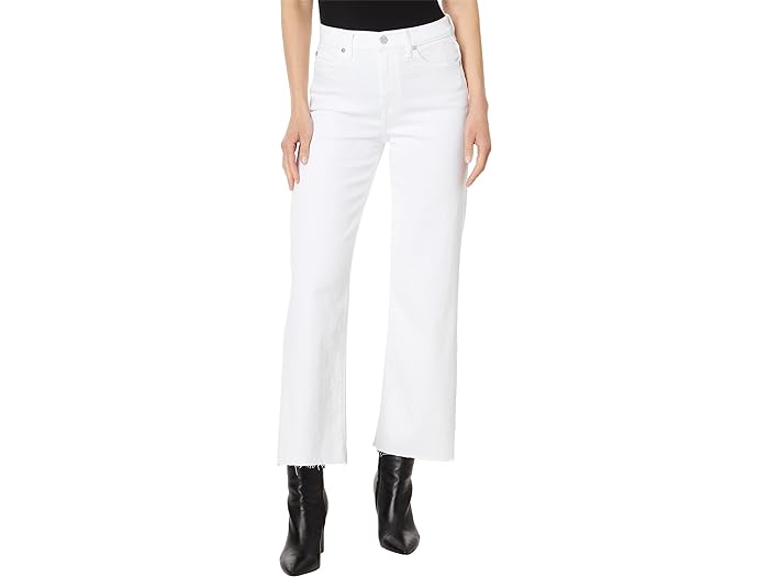 () ZutH[I[}JCh fB[X Nbvh ANT W/ Jbg w 7 For All Mankind women 7 For All Mankind Cropped Alexa W/ Cut Hem White