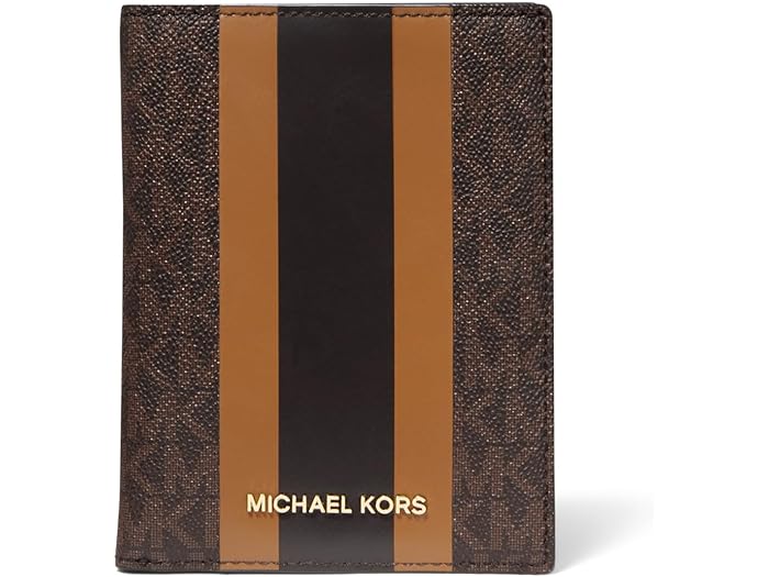 (取寄) マイケルコース レディース ベッドフォード トラベル ミディアム パスポート ウォレット MICHAEL Michael Kors women MICHAEL Michael Kors Bedford Travel Medium Passport Wallet Brown/Acorn