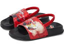 (取寄) ジョズモ ボーイズ カーズ スライド サンダル (トドラー/リトル キッド) Josmo boys Josmo Cars Slide Sandals (Toddler/Little Kid) Black