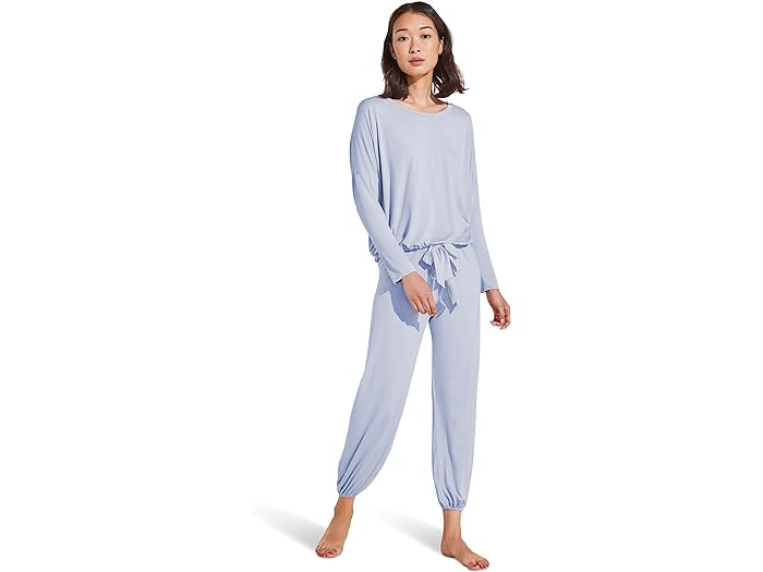 () С ǥ   ѥ å Eberjey women Eberjey Gisele Slouchy Pajama Set Ice Blue/Ice Blue