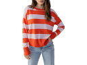 (取寄) サンクチュアリ レディース フォーエバー フェーバリット セーター Sanctuary women Sanctuary Forever Favorite Sweater Red Hot Stripe