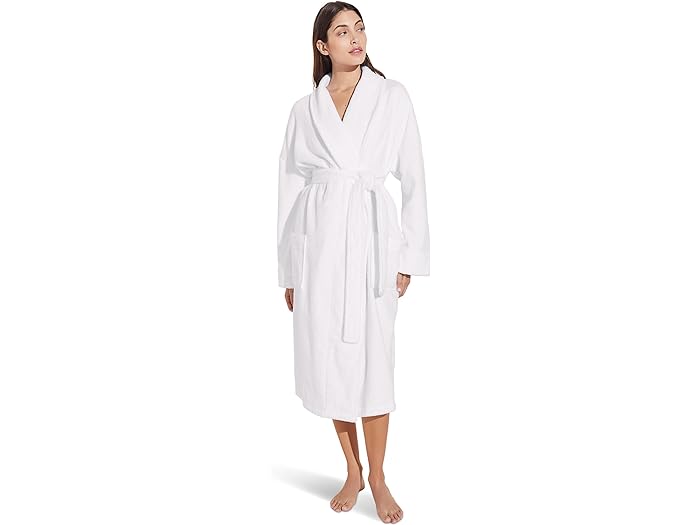 (取寄) エバージェイ ユニセックス テリー ローブ Eberjey Eberjey Unisex Terry Robe White