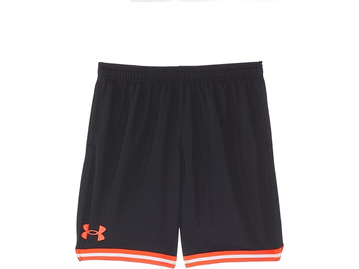 (取寄) アンダーアーマー キッズ ボーイズ ペリミター バスケットボール ショーツ (ビッグ キッズ) Under Armour Kids boys Under Armour Kids Perimeter Basketball Shorts (Big Kids) Black/Phoenix Fire 1