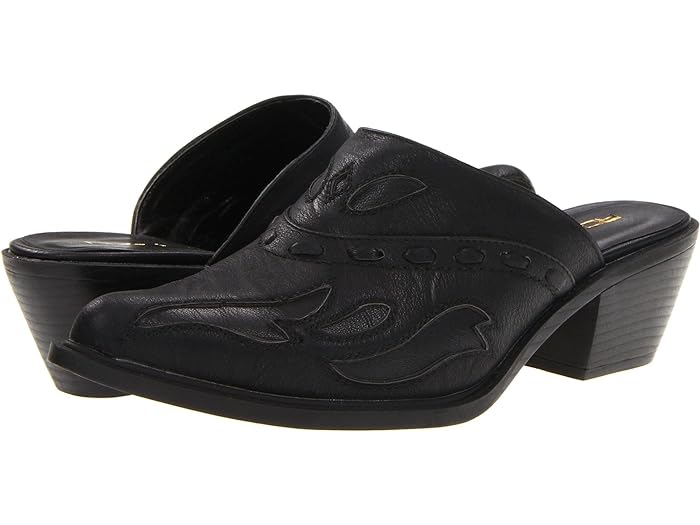 (取寄) ローパー レディース ロックスター インターレース ミュール Roper women Roper Rockstar Interlace Mule Black