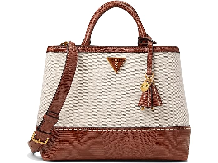 () QX fB[X K[th Tb`F GUESS women GUESS Zabry Girlfriend Satchel Cognac