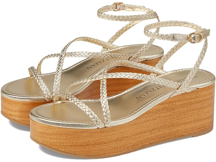 () 奢 磻ĥޥ ǥ å å Stuart Weitzman women Wovette Wedg...