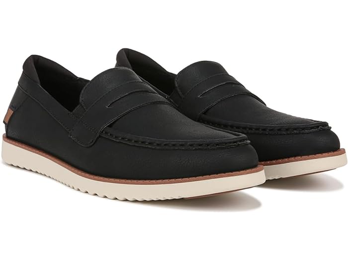 (取寄) ドクターショール メンズ シンク ローファー スリップ オン ローファー Dr. Scholl's men Dr. Scholl's Sync Loafer Slip On Loafer Black Smooth