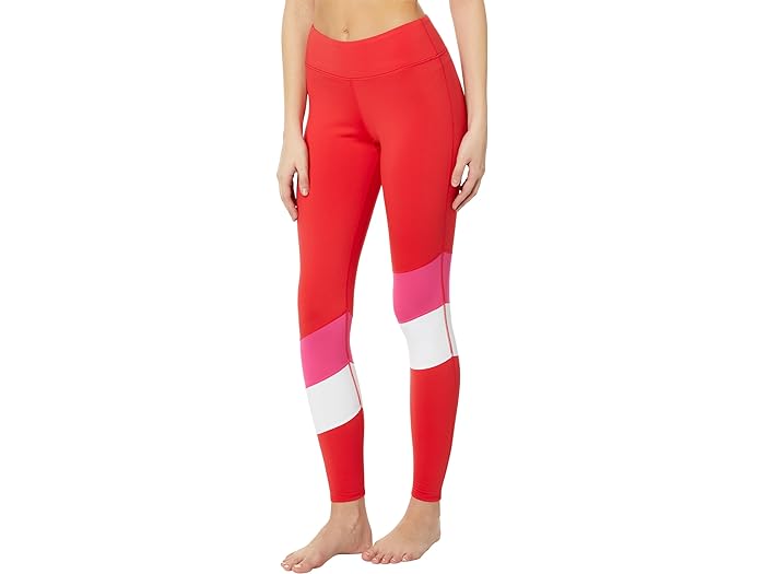 () zbg` fB[X ~N G[g `~ J[ubN ^Cc Hot Chillys women Hot Chillys Micro Elite Chamois Color-Block Tights Modern/Fuchsia/White