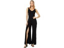 取寄 ベベ レディース V-ネック タンク ジャンプスーツ Bebe women Bebe V-Neck Tank Jumpsuit Black