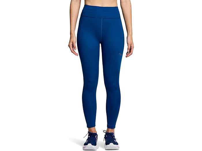 () TbJj[ fB[X tH[eBt@C Nbv ^Cc Saucony women Saucony Fortify Crop Tights Indigo