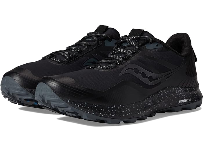 () åˡ  ڥ饰 + 3 Saucony men Saucony Peregrine Ice+ 3 Black/Shadow