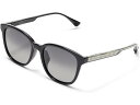 (取寄) マウイ ジム メンズ Maui Jim men Maui Jim Kuikahi Shiny Black W/Trans Light Grey/Neutral Grey Polarized