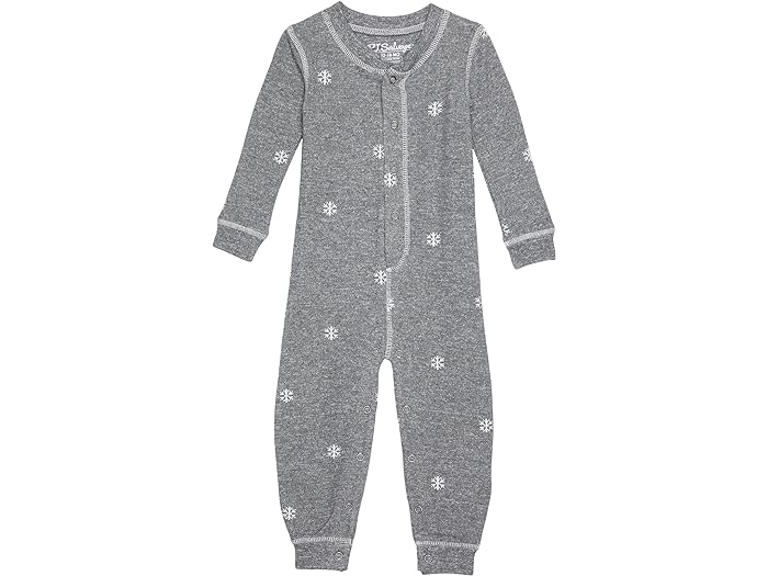 () s[ WFC Tx[W LbY LbY XeB tebh s[`[ p[ (Ct@g) P.J. Salvage Kids kids P.J. Salvage Kids Stay Lifted Peachy Romper (Infant) Heather Charcoal