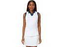 () LEFC fB[X X[uX V-vPbg J[ubN | Callaway women Callaway Sleeveless V-Placket Color-Block Polo Brilliant White